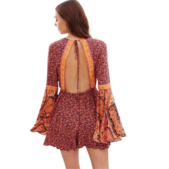 Free People Pants - Free People Once Upon A Summertime Romper Size XS